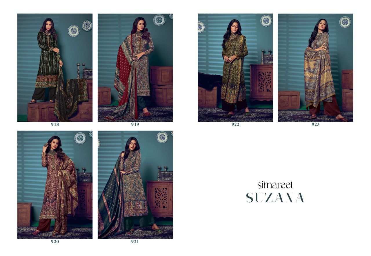 Glosey Suzana Fancy Festive Wear Wholesale Printed Designer Salwar Suits